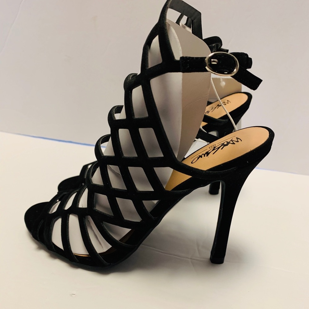Mossimo Kylea Blk High Heel Sandals Various Sizes